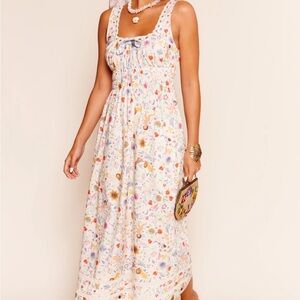 RIXO by Ciao Lucia Iris Cotton Midi Dress